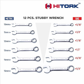 12-Point Box End: Combination Wrench Set 12-Point Box End: Combination Wrench Set