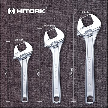 Hitork Wide Opening Jaws (6-Inch, 8-Inch, 10-Inch) Hitork Wide Opening Jaws (6-Inch, 8-Inch, 10-Inch)